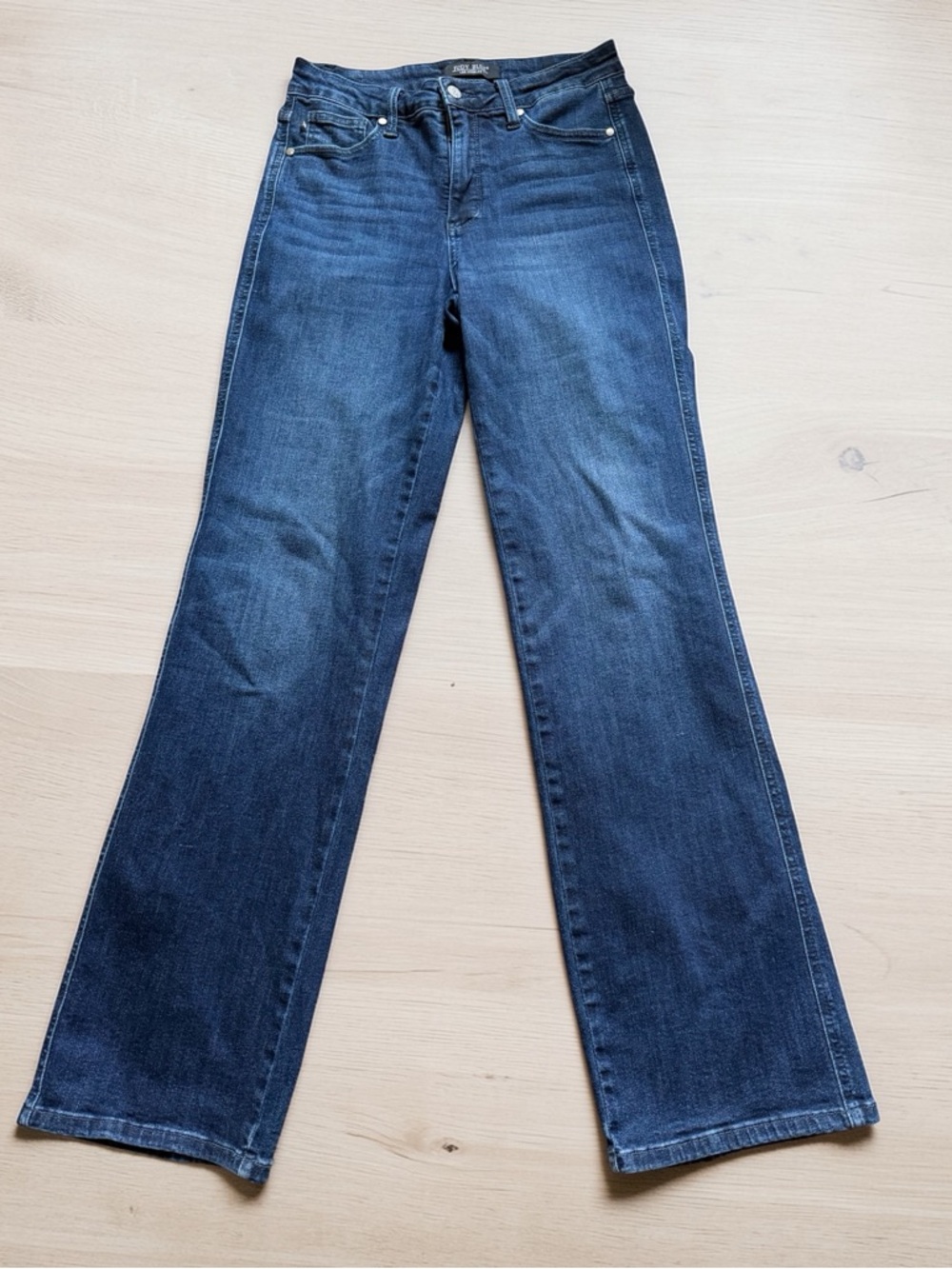 Judy Blue Dark Blue Flare High-Rise Jeans